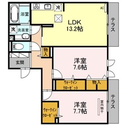 Eフィールド西大宮の物件間取画像